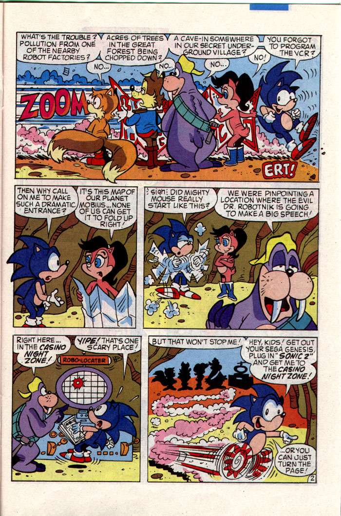 Sonic - Archie Adventure Series July 1993 Page 16